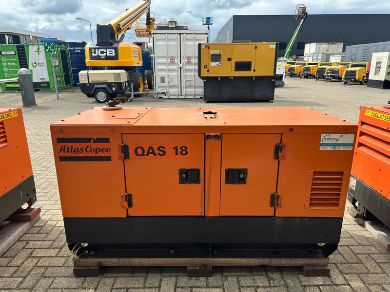 ערכת גנרטורים Atlas-Copco QAS 18 Yanmar Mecc Alte Spa 18 kVA Silent generatorset: תמונה 13