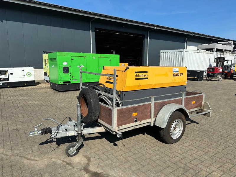 Atlas-Copco XAS 47 DD Deutz 2.6 m3 / min 7 Bar 21 kW Mobiele Diesel Compressor op aanhanger - מדחס אוויר: תמונה 3 Atlas-Copco XAS 47 DD Deutz 2.6 m3 / min 7 Bar 21 kW Mobiele Diesel Compressor op aanhanger - מדחס אוויר: תמונה 3
