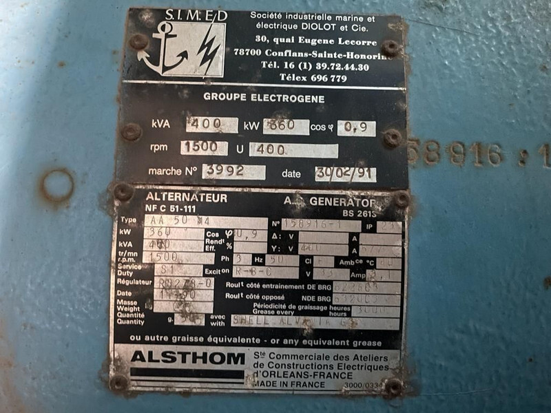 ערכת גנרטורים Cummins KTTA 19 G Leroy Somer 450 kVA Supersilent Mobiele generatorset op aanhanger: תמונה 18