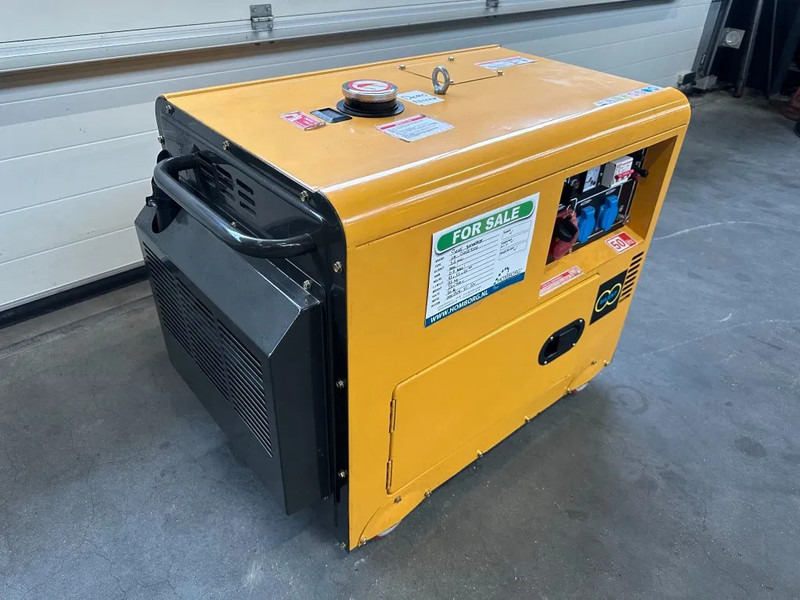 Diesel Diesel Generator UK-9500 5.5 kW 230 en 400 Volt Silent Diesel generator New ! - ערכת גנרטורים: תמונה 4 Diesel Diesel Generator UK-9500 5.5 kW 230 en 400 Volt Silent Diesel generator New ! - ערכת גנרטורים: תמונה 4
