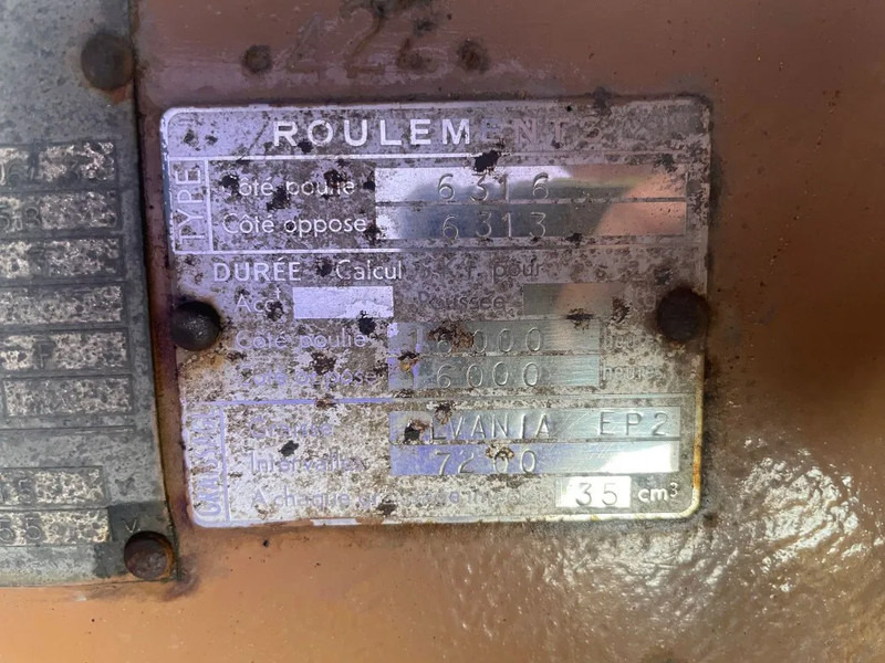 ערכת גנרטורים Dieselair Alsthom Unelec 85 kVA noodstroom generatorset ex Emergency: תמונה 11