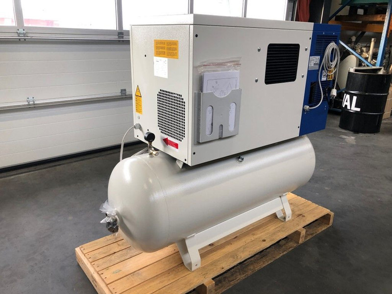 חָדָשׁ מדחס אוויר Fiac New Silver D 7.5 / 300 Silent 5.5 kW 720 L / min 10 bar Elektrische Schroefcompressor met ketel en droger: תמונה 14