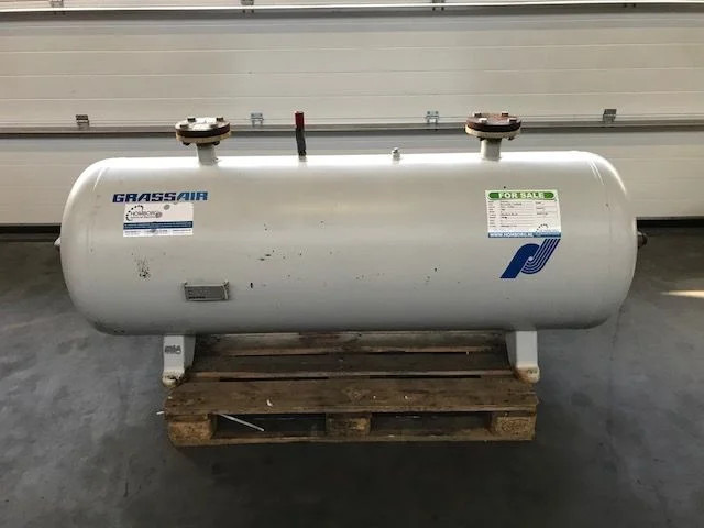 Grassair 500 liter 15 Bar Horizontale luchtketel - מדחס אוויר: תמונה 1 Grassair 500 liter 15 Bar Horizontale luchtketel - מדחס אוויר: תמונה 1
