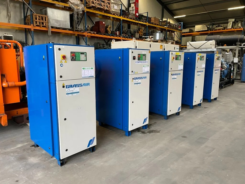 Grassair S58.10 Elektrische Schroefcompressor 18.5 kW 2500 L / min 10 Bar - מדחס אוויר: תמונה 1 Grassair S58.10 Elektrische Schroefcompressor 18.5 kW 2500 L / min 10 Bar - מדחס אוויר: תמונה 1
