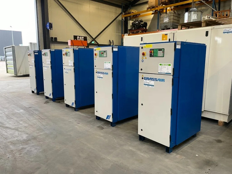 Grassair S58.10 Elektrische Schroefcompressor 18.5 kW 2500 L / min 10 Bar - מדחס אוויר: תמונה 1 Grassair S58.10 Elektrische Schroefcompressor 18.5 kW 2500 L / min 10 Bar - מדחס אוויר: תמונה 1