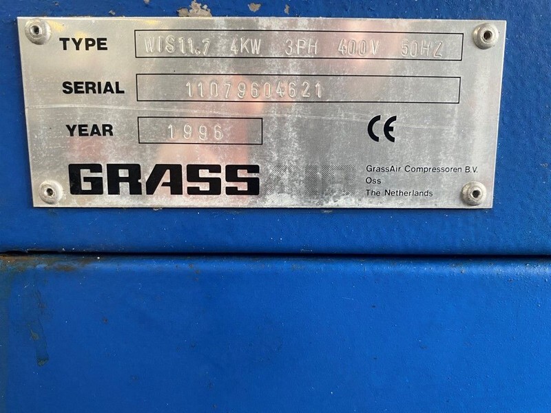 Grassair WIS 11.7 Silent 4 kW 550 L / min 12 Bar Schroefcompressor - מדחס אוויר: תמונה 2 Grassair WIS 11.7 Silent 4 kW 550 L / min 12 Bar Schroefcompressor - מדחס אוויר: תמונה 2