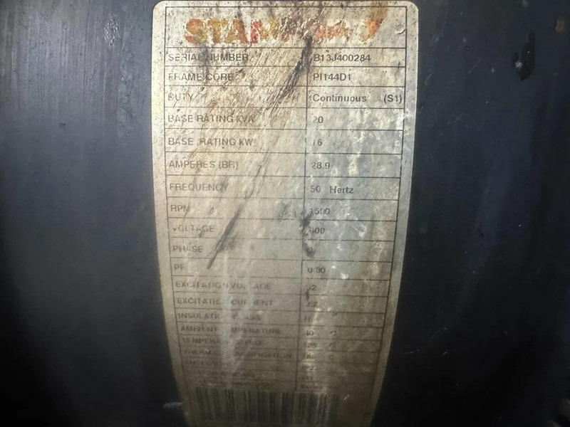 Hatz 2M41 Stamford 20 kVA generatorset - ערכת גנרטורים: תמונה 5 Hatz 2M41 Stamford 20 kVA generatorset - ערכת גנרטורים: תמונה 5