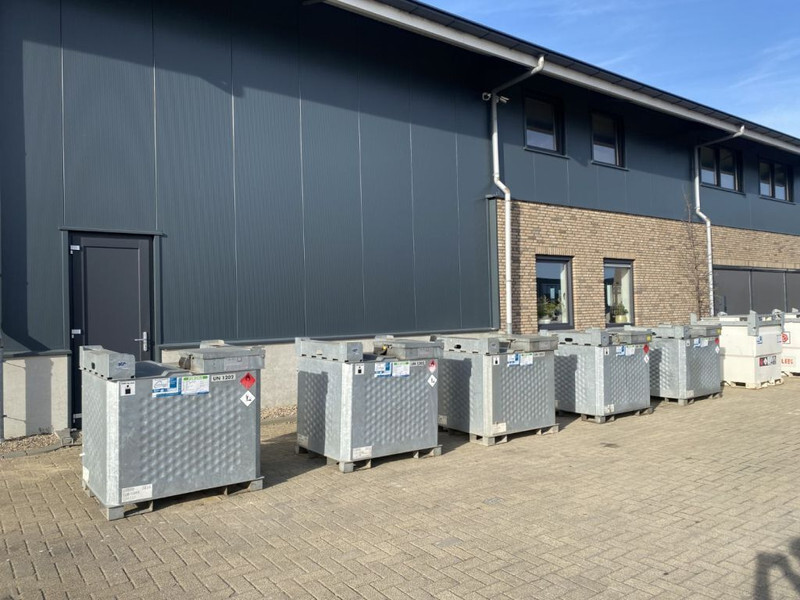 מכל אחסון IBC Rietberg 1000 liter IBC Dieseltank Gegalvaniseerd: תמונה 10