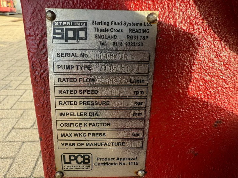 Iveco 8061 SPP 400 m3 / h 16 bar Diesel Waterpompset Waterpump - משאבת מים: תמונה 3 Iveco 8061 SPP 400 m3 / h 16 bar Diesel Waterpompset Waterpump - משאבת מים: תמונה 3