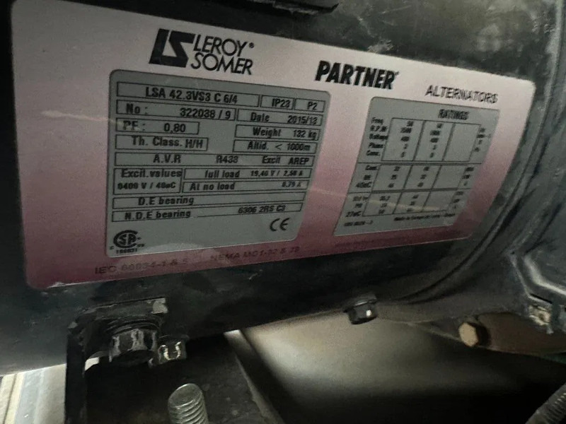 ערכת גנרטורים Iveco FPT F32 AM1A Leroy Somer 32 KVA Silent generatorset 660 hours !: תמונה 10