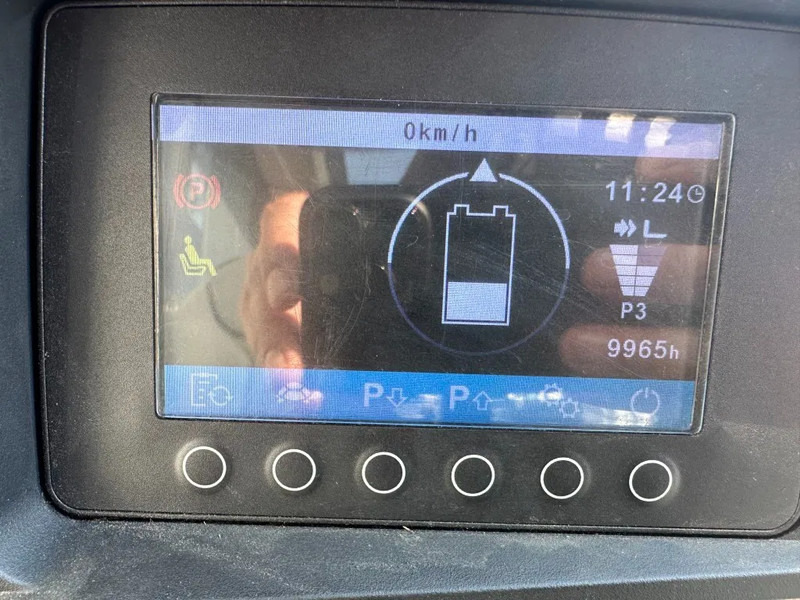 מלגזה חשמלית Jungheinrich EFG 216K 1.6 ton Triplex Freelift Sideshift Elektra Heftruck Accu 2020: תמונה 12