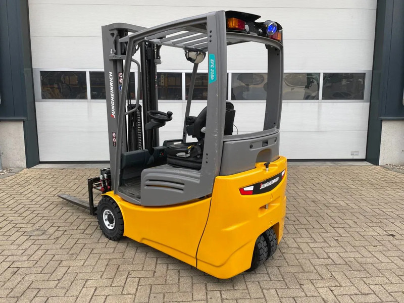 Jungheinrich EFG 216K 1.6 ton Triplex Freelift Sideshift Elektra Heftruck Accu 2020 - מלגזה: תמונה 1 Jungheinrich EFG 216K 1.6 ton Triplex Freelift Sideshift Elektra Heftruck Accu 2020 - מלגזה: תמונה 1