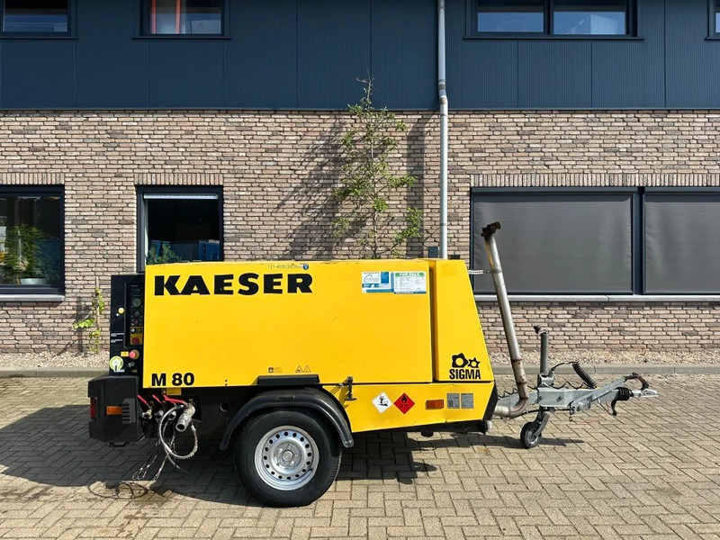 Kaeser M80 Kubota 8.1 m3 / min 7 Bar 55 kW Mobiele Silent Diesel Compressor - מדחס אוויר: תמונה 1 Kaeser M80 Kubota 8.1 m3 / min 7 Bar 55 kW Mobiele Silent Diesel Compressor - מדחס אוויר: תמונה 1