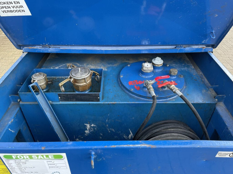 מכל אחסון Kiwa IBC 1000 liter dieseltank met keuring: תמונה 12