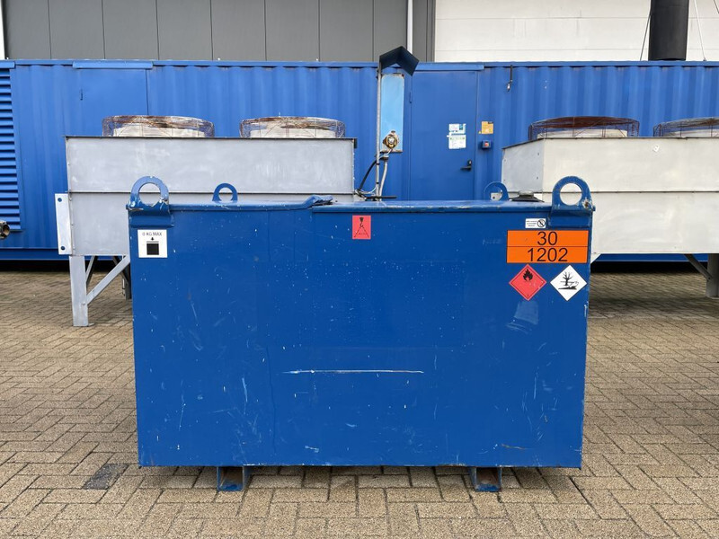 מכל אחסון Kiwa IBC 1000 liter dieseltank met keuring: תמונה 9