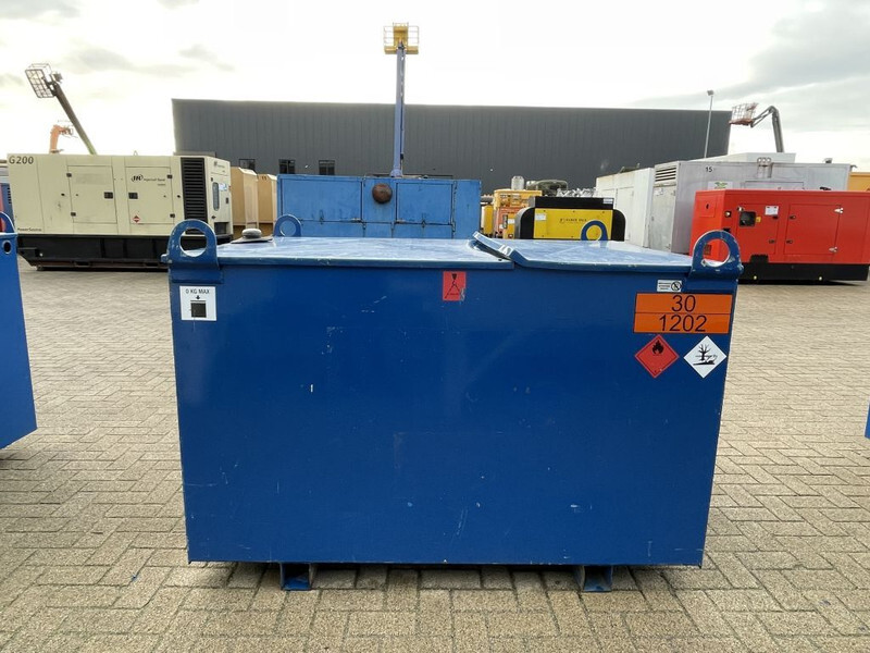 מכל אחסון Kiwa IBC 1000 liter dieseltank met keuring: תמונה 13