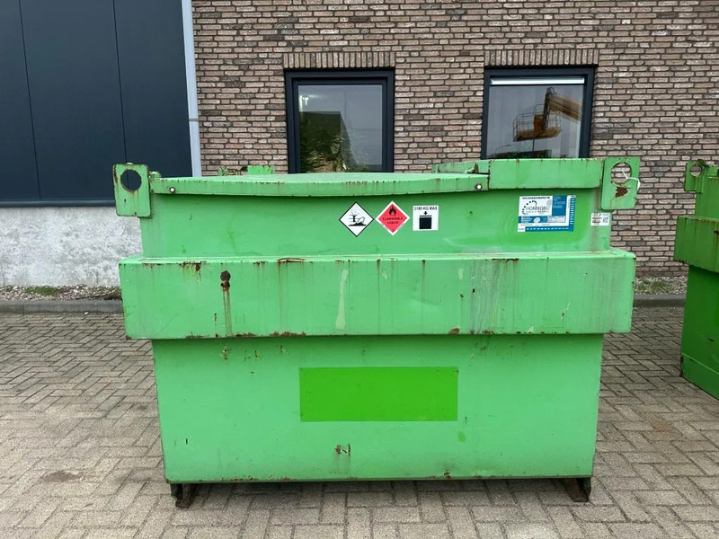 Kiwa IBC Steenbergen 2000 liter Dieseltank met handpomp Milieutank - מכל אחסון: תמונה 1 Kiwa IBC Steenbergen 2000 liter Dieseltank met handpomp Milieutank - מכל אחסון: תמונה 1