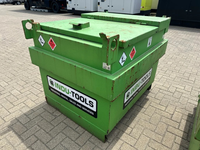 מכל אחסון Kiwa IBC Steenbergen 750 liter Dieseltank met handpomp: תמונה 9