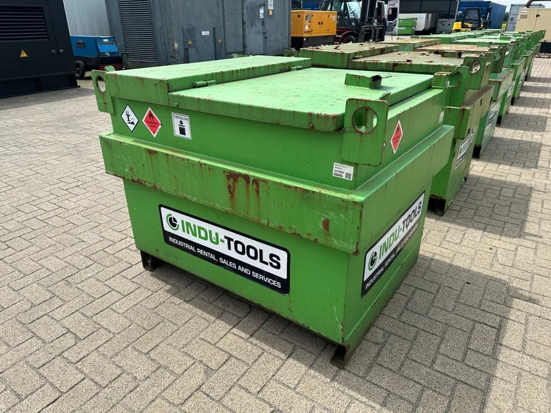 מכל אחסון Kiwa IBC Steenbergen 750 liter Dieseltank met handpomp: תמונה 8