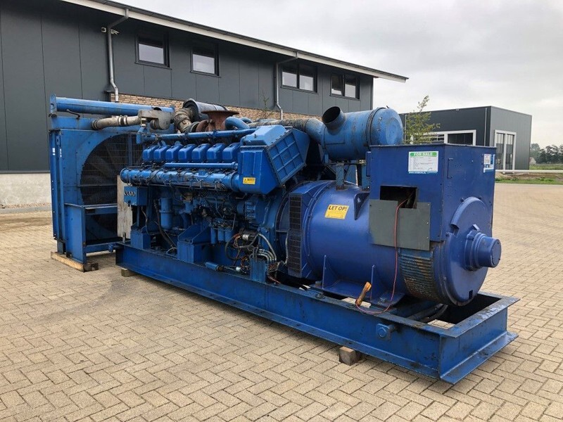Mitsubishi S16N Stamford 1200 kVA generatorset - ערכת גנרטורים: תמונה 1 Mitsubishi S16N Stamford 1200 kVA generatorset - ערכת גנרטורים: תמונה 1