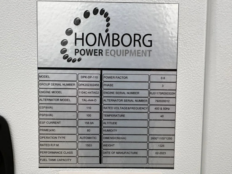 Perkins 1104C-44TAG2 Leroy Somer 110 kVA Silent generatorset - ערכת גנרטורים: תמונה 5 Perkins 1104C-44TAG2 Leroy Somer 110 kVA Silent generatorset - ערכת גנרטורים: תמונה 5