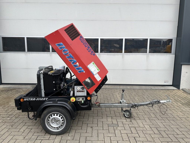 Rotair MDVN 22 K Kubota 2000 L / min 6.5 Bar Mobiele Diesel Compressor as New ! - מדחס אוויר: תמונה 3 Rotair MDVN 22 K Kubota 2000 L / min 6.5 Bar Mobiele Diesel Compressor as New ! - מדחס אוויר: תמונה 3