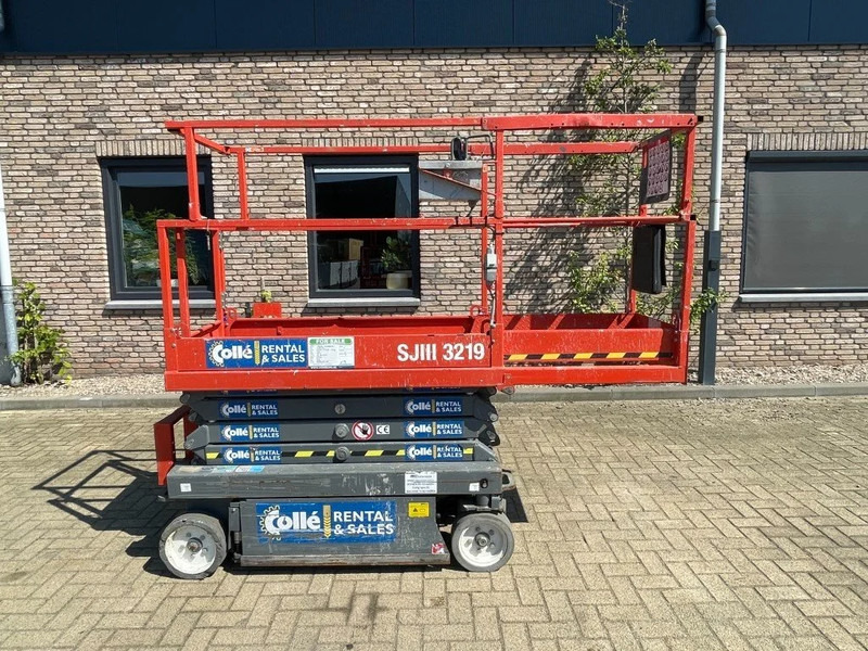 זרוע מרפקי Skyjack SJIII 3219 Elektra Schaarhoogwerker 7.6 meter werkhoogte: תמונה 6