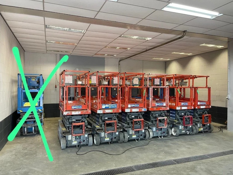 זרוע מרפקי Skyjack SJIII 3219 Elektra Schaarhoogwerker 7.6 meter werkhoogte: תמונה 17