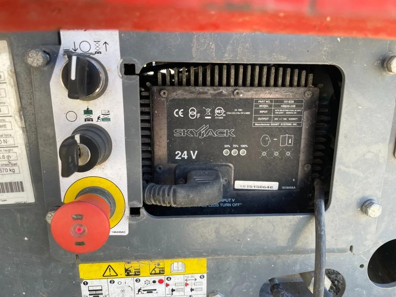 זרוע מרפקי Skyjack SJIII 3219 Elektra Schaarhoogwerker 7.6 meter werkhoogte: תמונה 13
