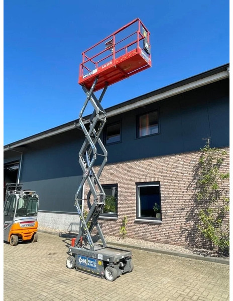 זרוע מרפקי Skyjack SJIII 3219 Elektra Schaarhoogwerker 7.6 meter werkhoogte: תמונה 9