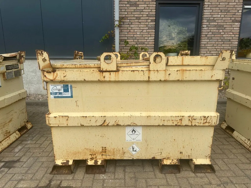 Tolsma Kiwa IBC 1150 liter Dieseltank Milieutank - מכולת משלוח: תמונה 1 Tolsma Kiwa IBC 1150 liter Dieseltank Milieutank - מכולת משלוח: תמונה 1
