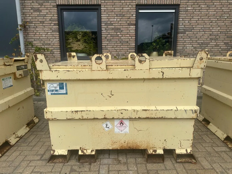 Tolsma Kiwa IBC 1150 liter Dieseltank Milieutank - מכולת משלוח: תמונה 1 Tolsma Kiwa IBC 1150 liter Dieseltank Milieutank - מכולת משלוח: תמונה 1