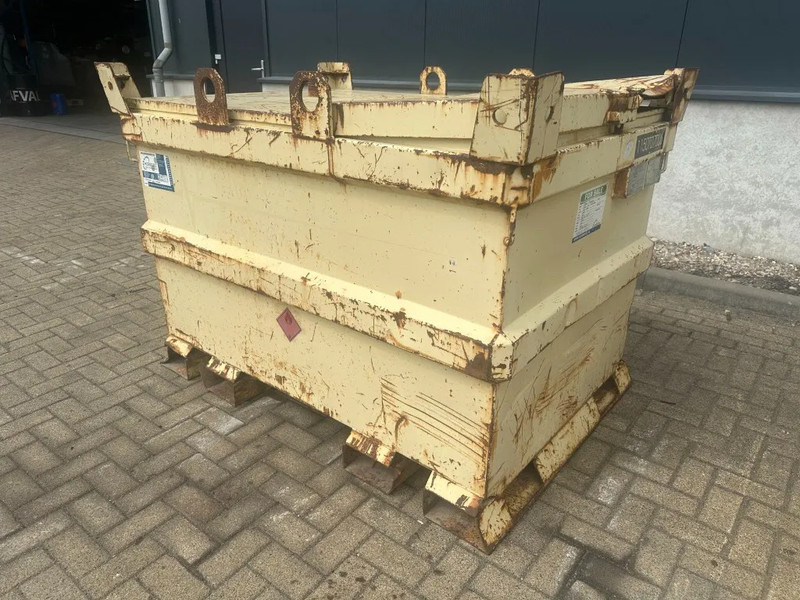 Tolsma Kiwa IBC 1150 liter Dieseltank Milieutank - מכולת משלוח: תמונה 4 Tolsma Kiwa IBC 1150 liter Dieseltank Milieutank - מכולת משלוח: תמונה 4