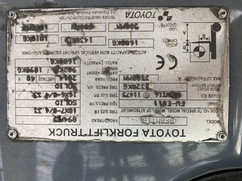 Toyota Traigo 16 Duplex Freelift Sideshift 1.6 ton Elektra Heftruck - מלגזה חשמלית: תמונה 3 Toyota Traigo 16 Duplex Freelift Sideshift 1.6 ton Elektra Heftruck - מלגזה חשמלית: תמונה 3