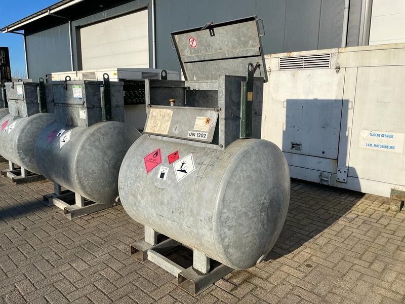 מכל אחסון dieseltank Rietberg 1000 liter Dieseltank Gegalvaniseerd IBC met keuring !: תמונה 14
