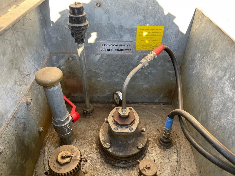 מכל אחסון dieseltank Rietberg 1000 liter Dieseltank Gegalvaniseerd IBC met keuring !: תמונה 13