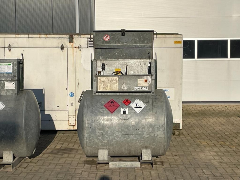 מכל אחסון dieseltank Rietberg 1000 liter Dieseltank Gegalvaniseerd IBC met keuring !: תמונה 17