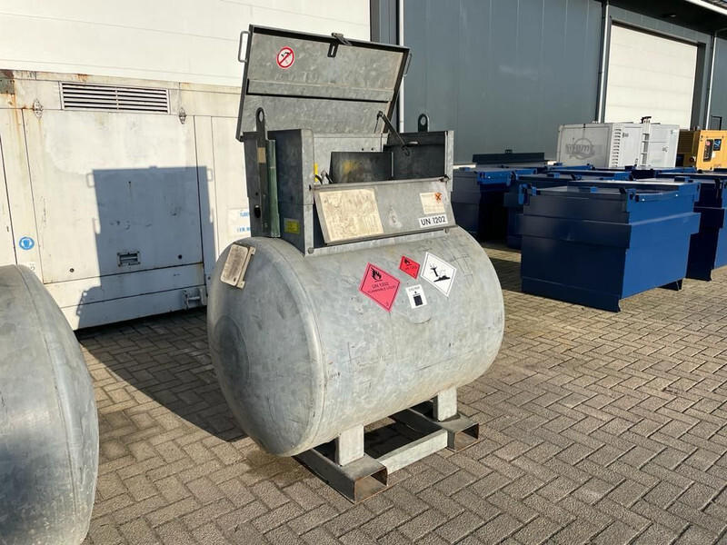 מכל אחסון dieseltank Rietberg 1000 liter Dieseltank Gegalvaniseerd IBC met keuring !: תמונה 15