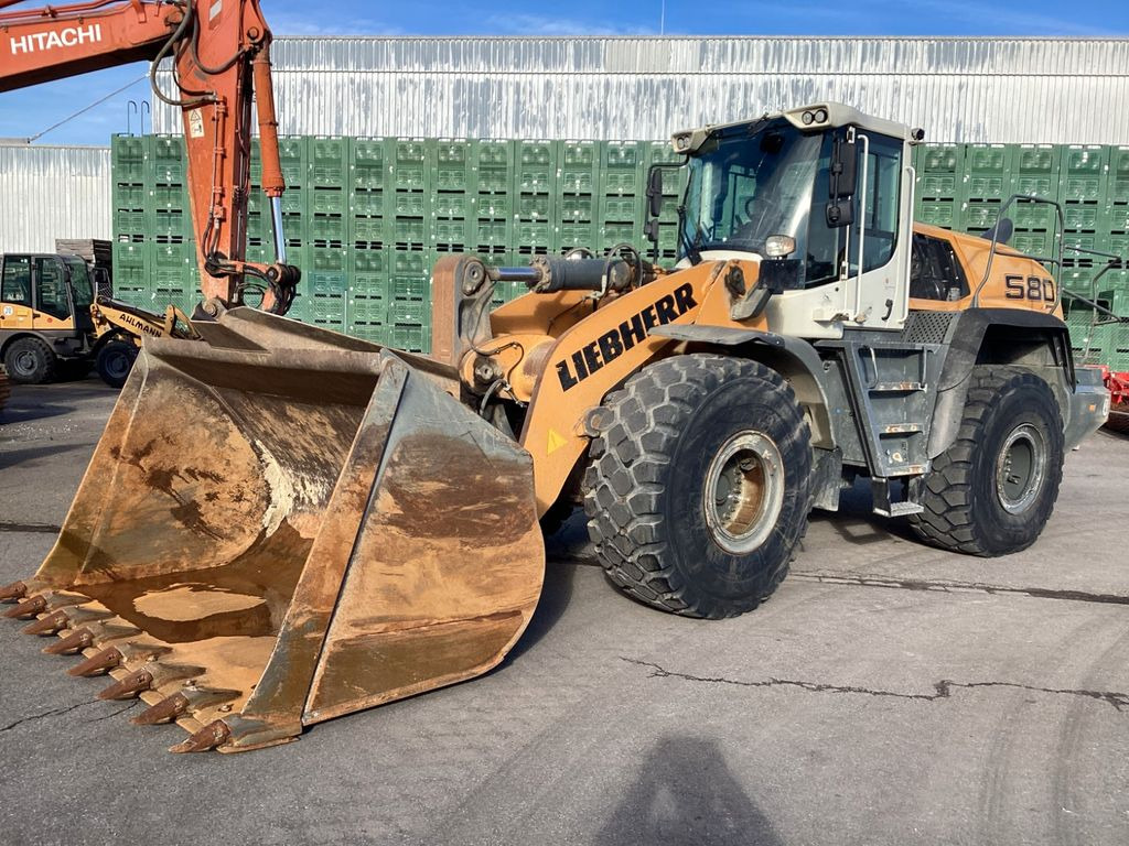 Liebherr L580 Xpower IV Zentralschmierung 5,4 kubik Schau - מעמיס גלגלים: תמונה 1 Liebherr L580 Xpower IV Zentralschmierung 5,4 kubik Schau - מעמיס גלגלים: תמונה 1