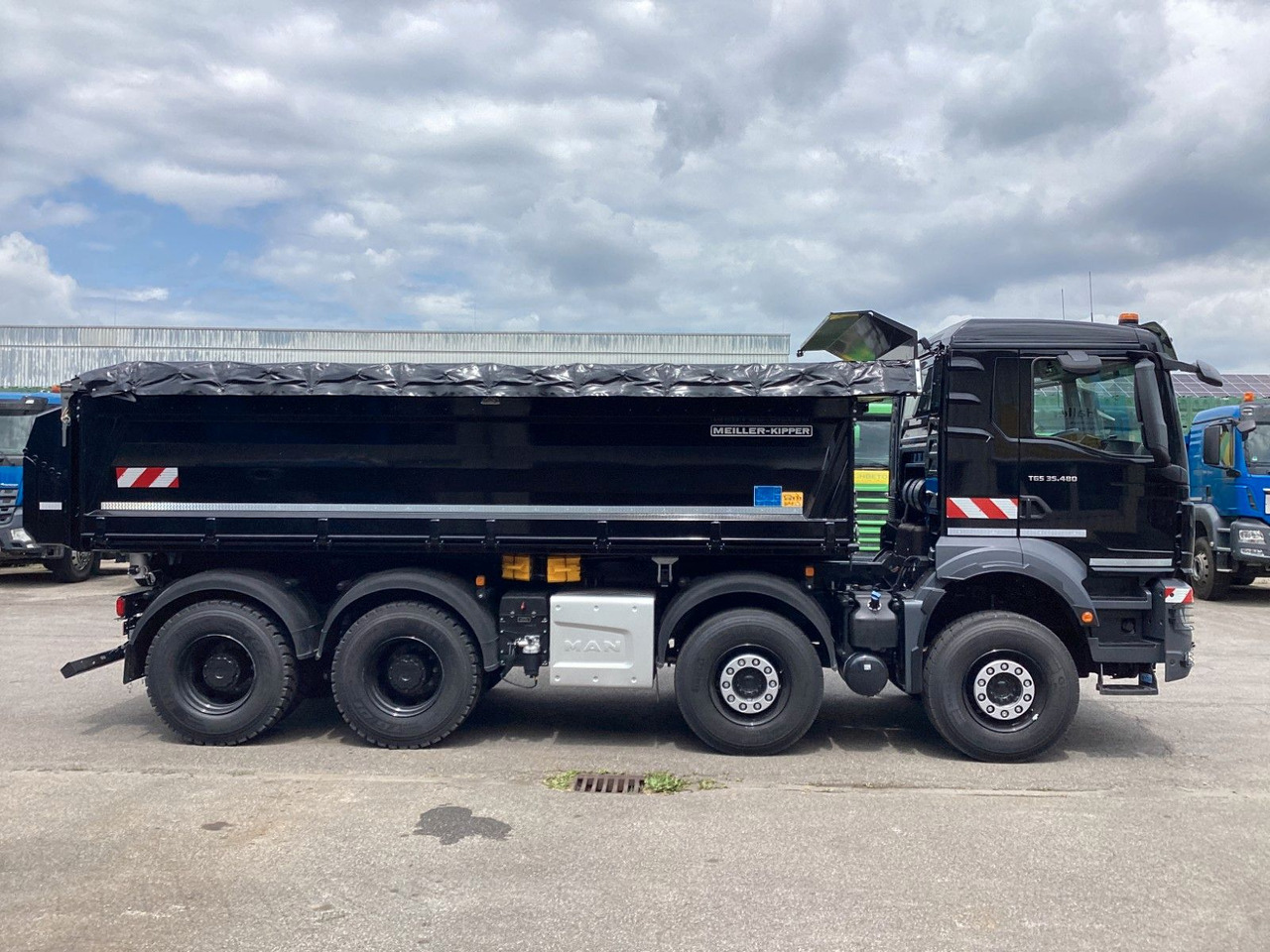 MAN TGS 35.480 8x4 BB CH Bordmatik Meiller - מזהיר: תמונה 4 MAN TGS 35.480 8x4 BB CH Bordmatik Meiller - מזהיר: תמונה 4