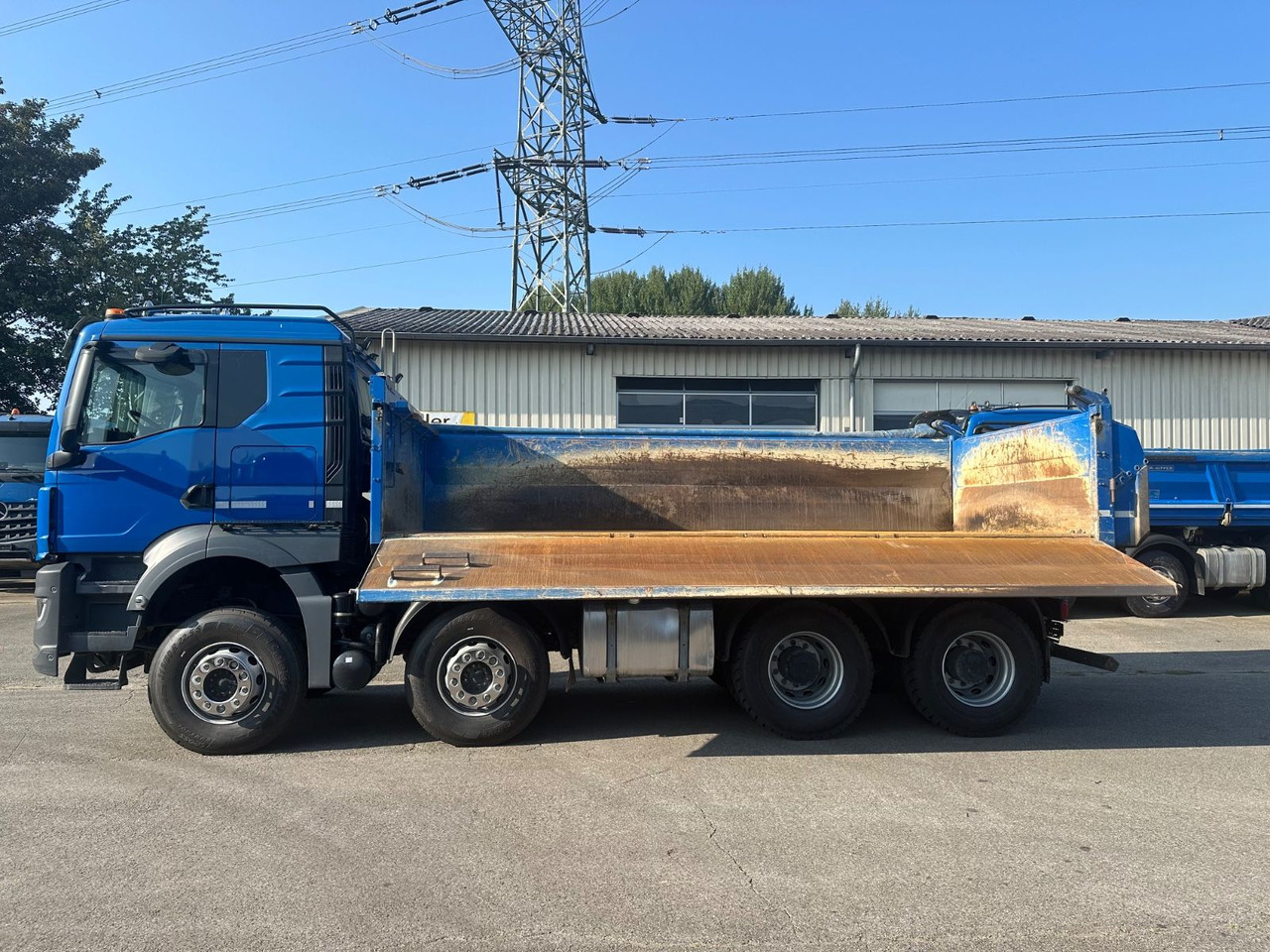 MAN TGS 35.510 8x4 BB Meiller Stahl Bordmatik Pritar - מזהיר: תמונה 3 MAN TGS 35.510 8x4 BB Meiller Stahl Bordmatik Pritar - מזהיר: תמונה 3