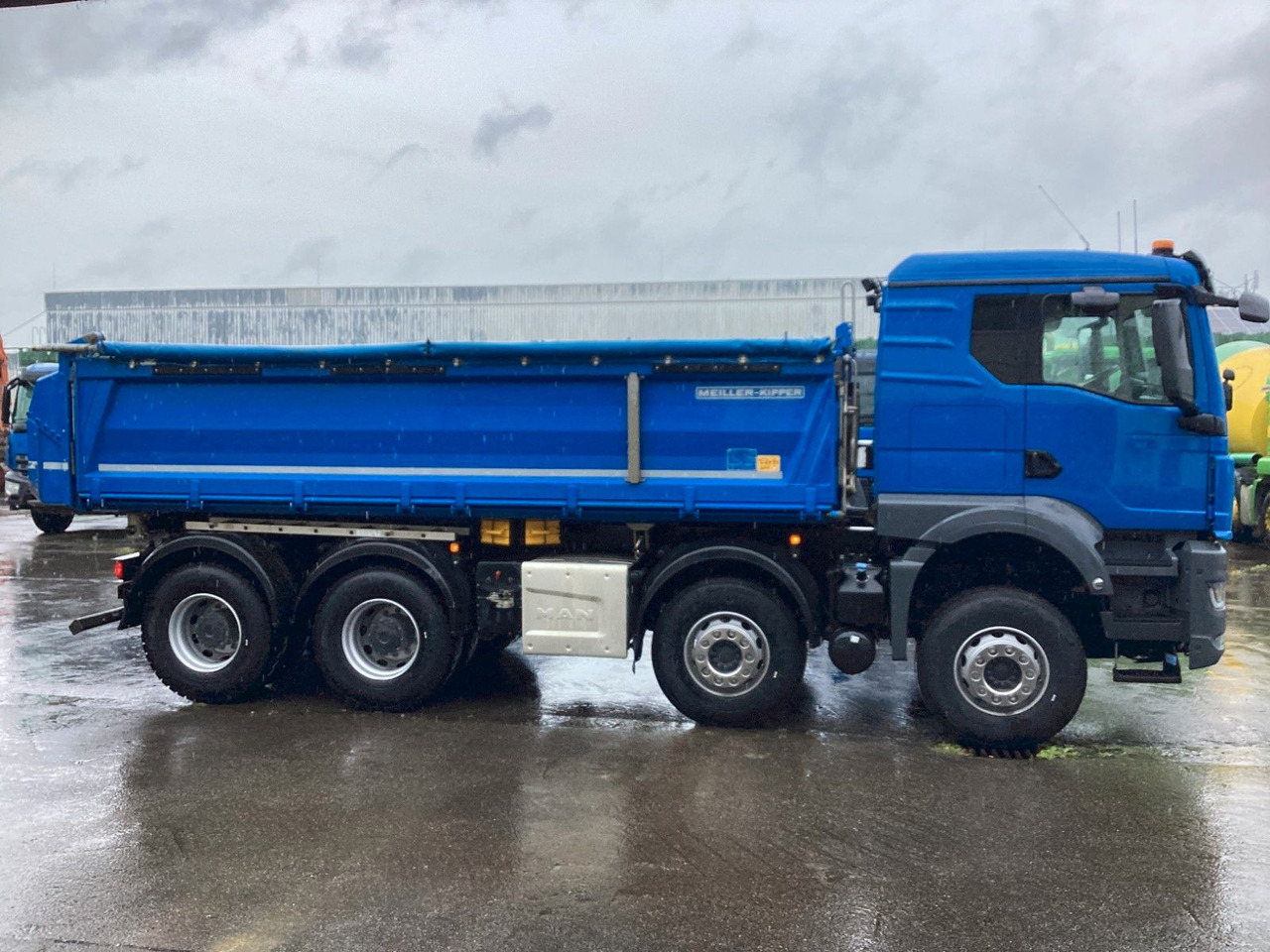 מזהיר MAN TGS 35.510 BB 8x4 Meiller Kipper Bordmatik AHK: תמונה 8