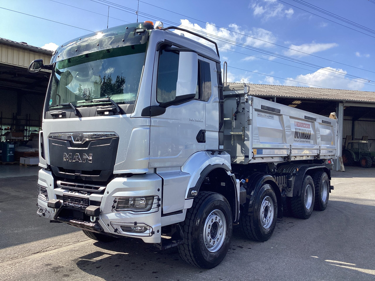 MAN TGS 35.520 8×4 BB Hendrickson - מזהיר: תמונה 1 MAN TGS 35.520 8×4 BB Hendrickson - מזהיר: תמונה 1