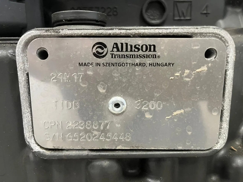 DAF Allison3200 - תיבת הילוכים עבור משאית: תמונה 5 DAF Allison3200 - תיבת הילוכים עבור משאית: תמונה 5
