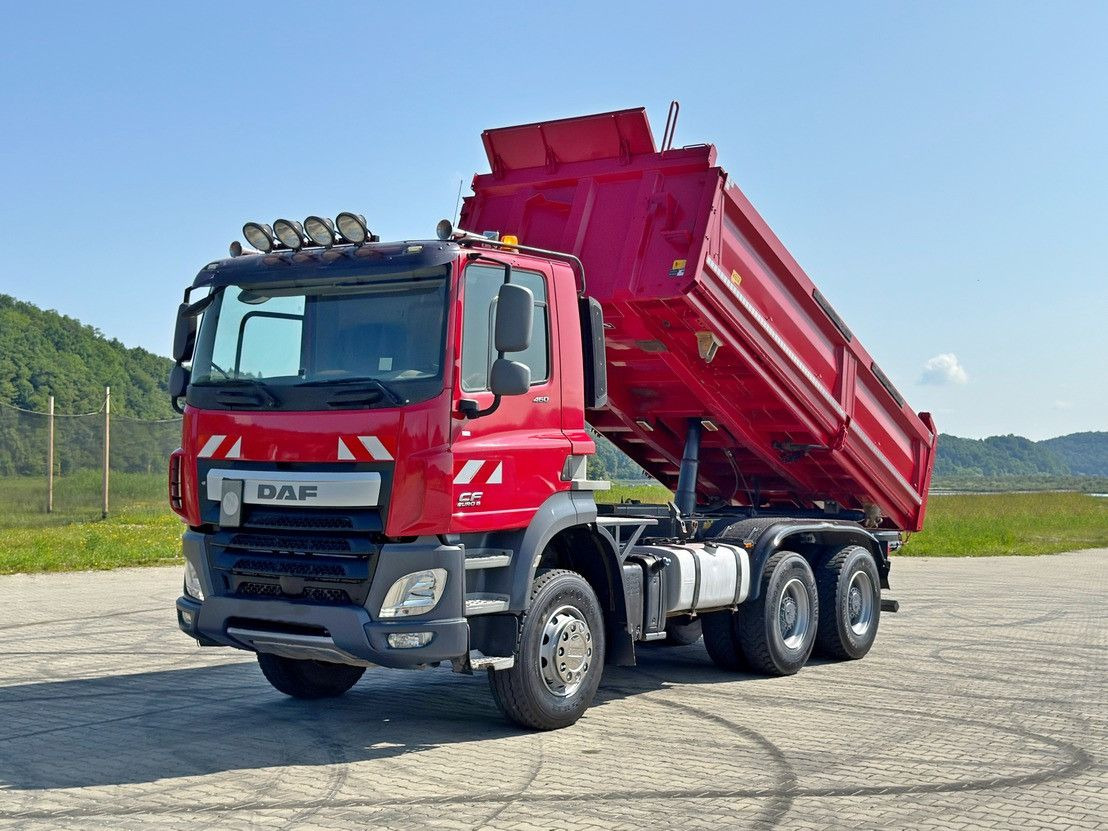 DAF CF 460 * Kipper 4,85 m + BORDMATIC/ 6x4 * TOP - מזהיר, משאית מנוף: תמונה 1 DAF CF 460 * Kipper 4,85 m + BORDMATIC/ 6x4 * TOP - מזהיר, משאית מנוף: תמונה 1