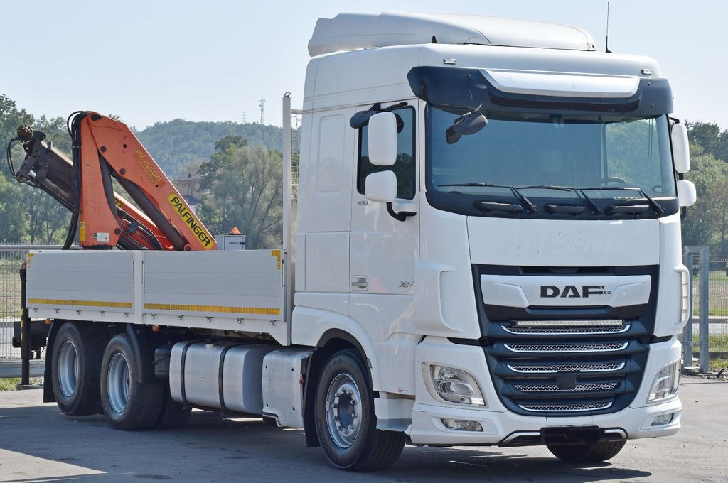 DAF XF 530 Pritsche 6,30 m + PK 15500 * TOPZUSTAND - משאית מנוף: תמונה 3 DAF XF 530 Pritsche 6,30 m + PK 15500 * TOPZUSTAND - משאית מנוף: תמונה 3