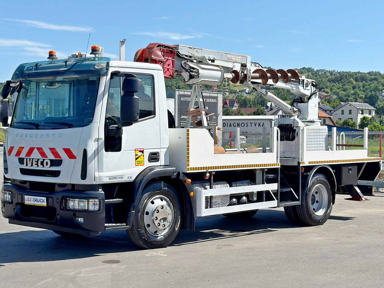 Iveco Eurocargo 120E22 * Bohrgerät auf LKW + FUNK *TOP - משאית, משאית מנוף: תמונה 4 Iveco Eurocargo 120E22 * Bohrgerät auf LKW + FUNK *TOP - משאית, משאית מנוף: תמונה 4
