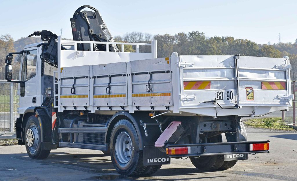 מזהיר, משאית מנוף Iveco Eurocargo 180E28 *HIAB 122 B-2 DUO* TOPZUSTAND: תמונה 6