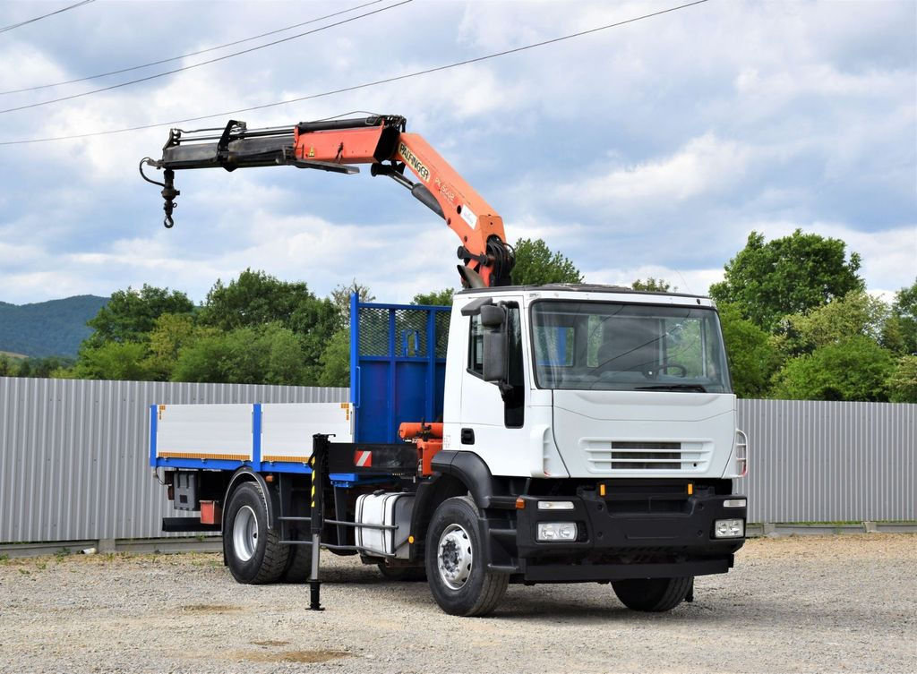 Iveco Eurocargo 180E28 *Pritsche 4,80m + KRAN - משאית מנוף: תמונה 1 Iveco Eurocargo 180E28 *Pritsche 4,80m + KRAN - משאית מנוף: תמונה 1