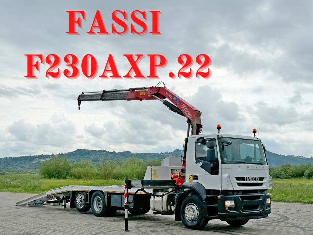 Iveco Stralis 310 * FASSI F230AXP.22 + FUNK * TOP - משאית גרירה: תמונה 1 Iveco Stralis 310 * FASSI F230AXP.22 + FUNK * TOP - משאית גרירה: תמונה 1